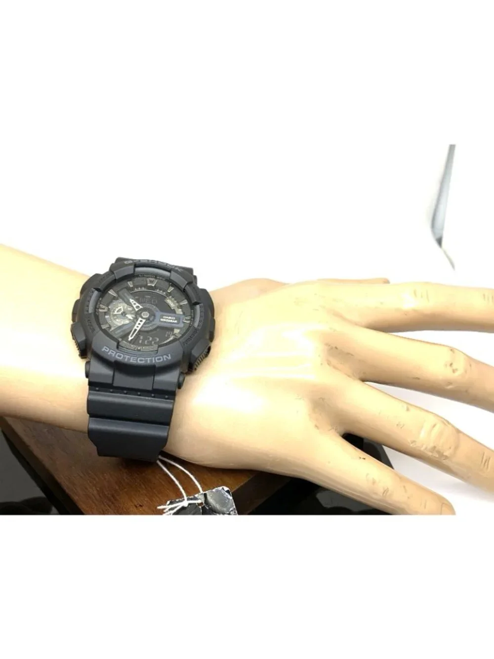 Casio G-Shock Men’s Watch GA110-1B Quartz Black Resin Analog Digital 50mm 5146